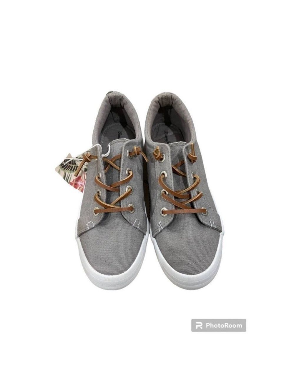 Tommy Bahama Gray women slip on  Sneakers 9 NWT